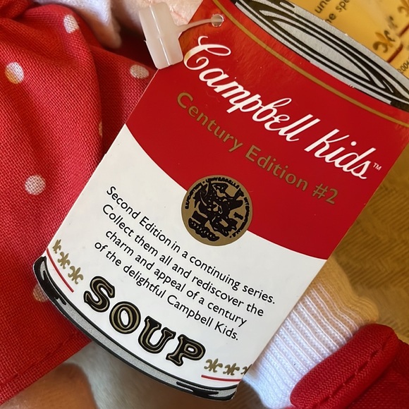 NIB Campbell’s Kids Century Edition cloth dolls, retired in 2005 - Picture 8 of 11